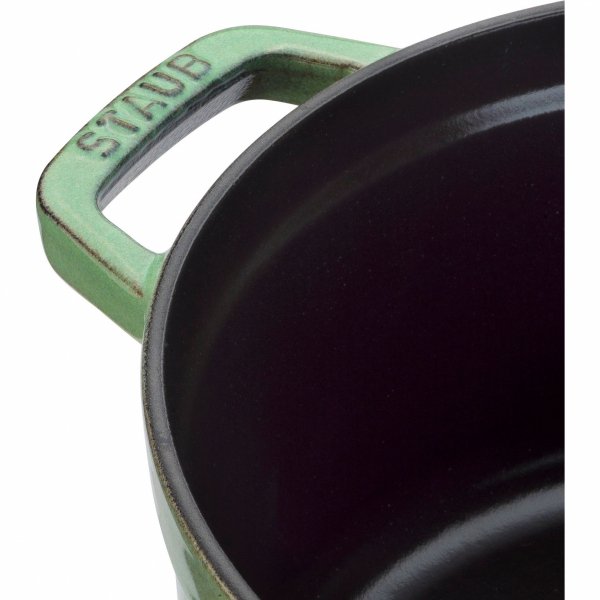 Garnek żeliwny Okrągły 2.2l Miętowy La Cocotte Staub