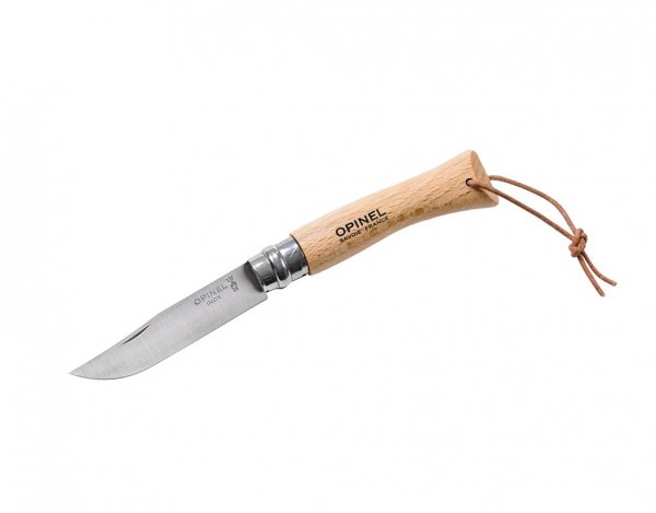 Nóż składany Opinel Adventure No.7 INOX z rzemieniem (001372)