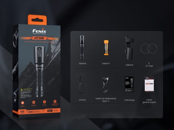 Latarka Laserowa Fenix Ht30r