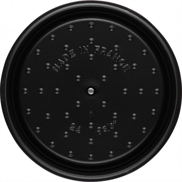 STAUB LA COCOTTE Garnek żeliwny Okrągły 6.7 Ltr, Kasztanowy La Cocotte