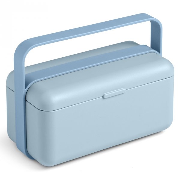 Lunchbox Bauletto, S, niebieski, Create Collection