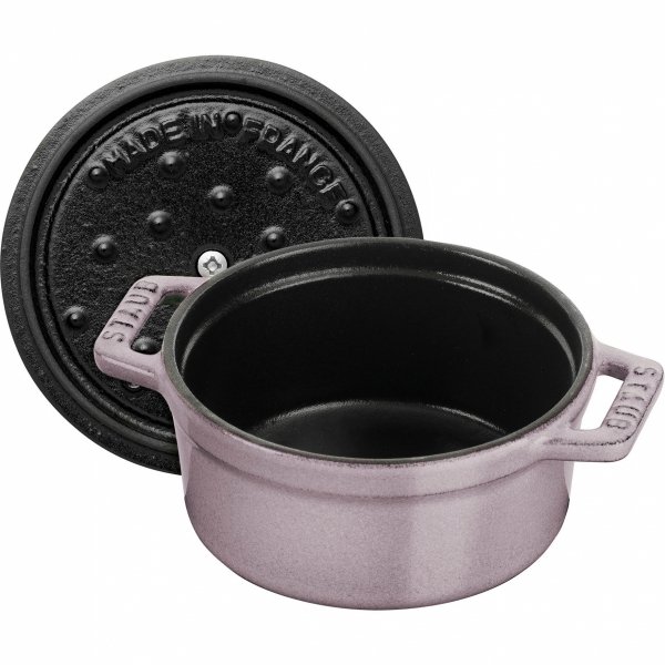 Mini Garnek żeliwny Okrągły 250 Ml, Kwiat Wiśni Mini Cocotte Staub