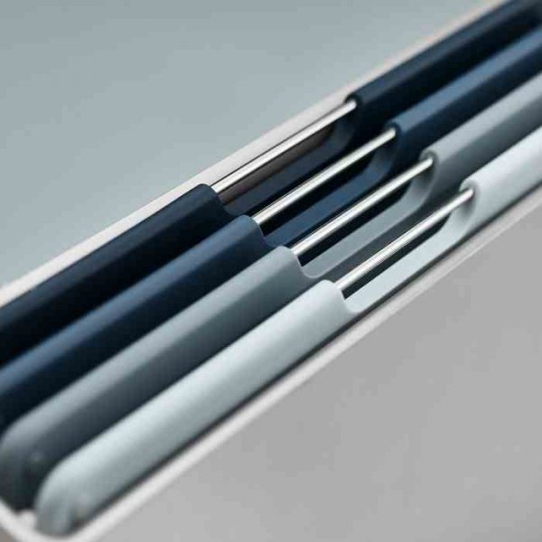 JJ - Zestaw 4 desek do krojenia L Folio™ Steel Sky