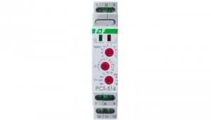 Przekaźnik czasowy 1P 8A 0,1sek-576h 12-264V AC/DC wielofunkcyjny PCS-516UNI