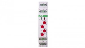 Przekaźnik czasowy 2P 8A 0,1sek-576h (praca/przerwa) 24V AC/DC 2-funkcyjny PCU-507-24V