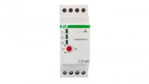 Przekaźnik zaniku i asymetri faz 10A 1P 4sek 40-80V CZF-BR