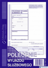 Polecenie wyjazdu służbowego, A5 40 kartek, 10-505-3 DOTTS