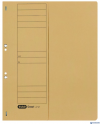 Skoroszyt kartonowy ELBA 1/2 A4, oczkowy, beżowy, 100551877