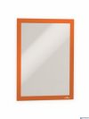 Ramka MAGAFRAME A4 - samoprzylepna magnetyczna pomarańcz (2) DURABLE 4872-09