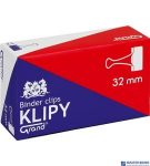 Klip 32mm 12szt (1.1/4cala) czarny GRAND 110-1094 klipy do dokumentów