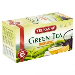 Herbata TEEKANNE GREEN TEA ORANGE 20t zielona