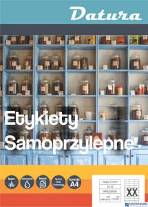 Etykiety samoprzylepne DOTTS A4 (100ark) 70x37mm (24 etyk/arkuszu)