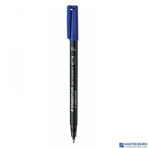 Foliopis Lumocolor, F, wodoodporny, niebieski, Staedtler S 318-3