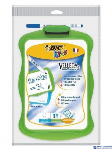 BIC Kids Velleda tablica+marker+wymazywacz, blister 1+1+1szt, 841362