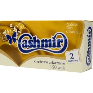 CASHMIR Chusteczki higieniczne 2 warstwowe (150 szt.) pudełko