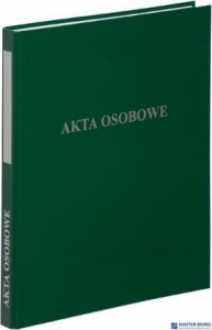 Segregator_ A4/2, dwuringowy, AKTA OSOBOWE zielony VAUPE, 030/06