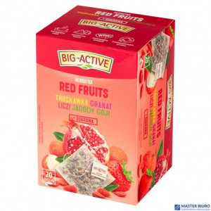 Herbata BIG-ACTIVE RED FRUTIS 20 kopert/45g owocowo-ziołowa