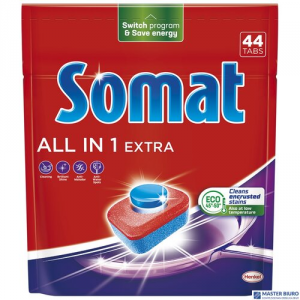 SOMAT Tabletki do zmywarki 44 szt. All in one Extra  09190