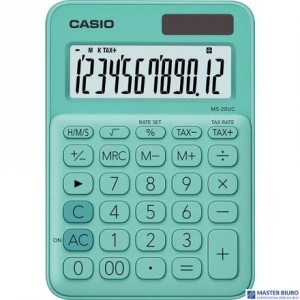 Kalkulator CASIO MS-20UC-GN BOX zielony