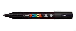 Marker z tuszem pigmentowym PC-5M czarny POSCA UNPC5M/DCA