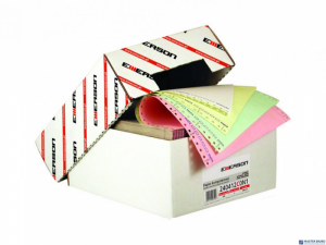 Papier komputerowy/składanka  375x12x1 , Z/O/P, 70g, 2000skł. 375112B070 EMERSON