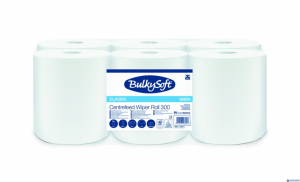 Ręcznik w roli 300m 1w BulkySoft 96604 centralnego dozowania z perforacją  op. 6 szt
