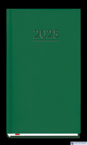 Terminarz Kieszonkowy 90x165mm 2026 - ciemno zielony Michalczyk i Prokop T-231V-Z2 kalendarz 1 tydzień na 2 stronach