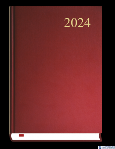 Kalendarz Asystent A5 2024 - bordo Michalczyk i Prokop T-237C-B