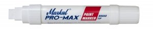 Marker olejowy gruba końcówka do 14.3mm MARKAL PRO-MAX biały