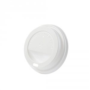 Pokrywka CPLA do kubka papierowego 350-480ml  op. 50 szt., biodegradowalna Pap Star