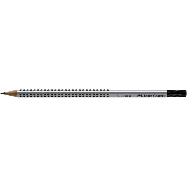 Ołówek GRIP 2001/HB z Gumką FABER-CASTELL 117200