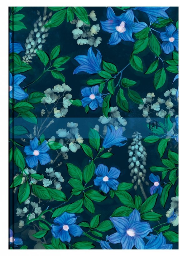 Kalendarz Oxford Flowers 10x15 2025 Mix 400189672 tygodniowy
