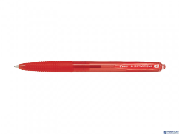 Długopis olejowy automatyczny PILOT SUPER GRIP czerwony BPGG-8R-F-RR