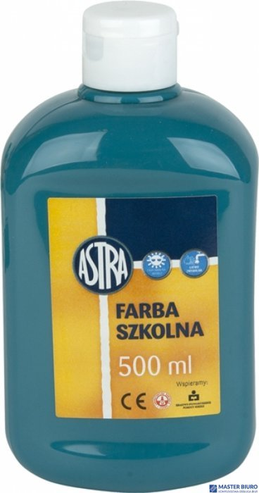 Farba szkolna Astra 500 ml - turkusowa, 301112011