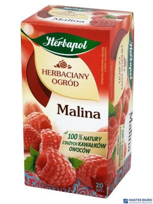 Herbata HERBAPOL HERBACIANY OGRÓD Malina (20 saszetek)