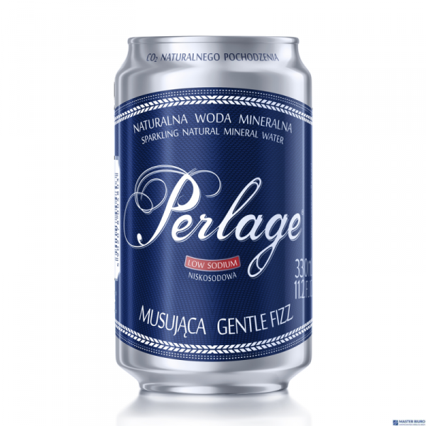 Woda CISOWIANKA 0.33l Perlage gazowana puszka