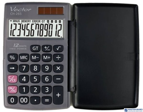 Kalkulator VECTOR CH-265 kiesz 12 poz.
