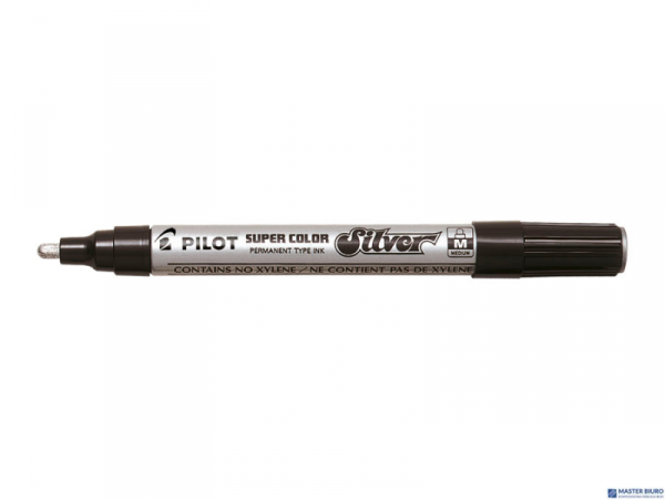 Marker olejowy PILOT grubość M srebrny PISC-PBSM