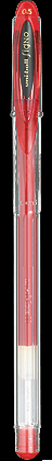 Pióro żelowe SIGNO UM-120 czerwone UNI (X)