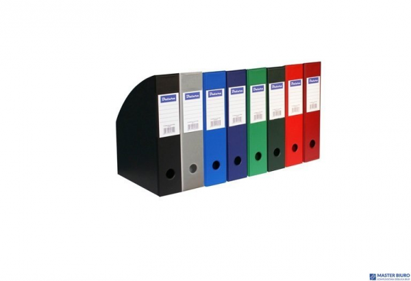 Pojemnik na czasopisma DOTTS A4 7cm bordowy PCV (SD-35-04) SE-DOT-35-04