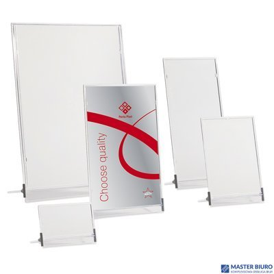 Tabliczka stojąca jednostronna 7x11cm 0403-0005-00 PANTA PLAST