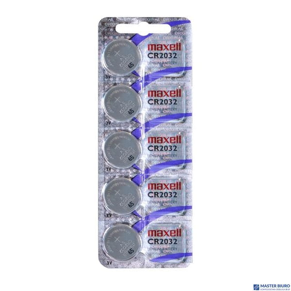 Bateria MAXELL CR2032 3V B5 (5szt.) litowa
