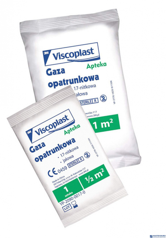 Gaza jałowa VISCOPLAST, 1m2  3M-YP209000162