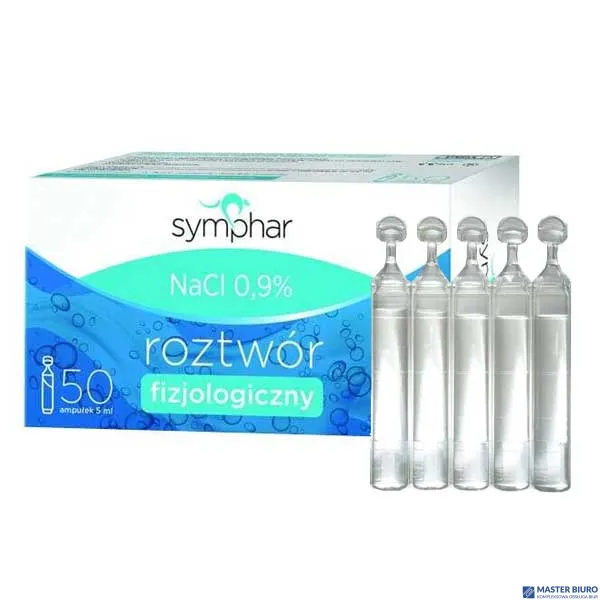 Sól fizjologiczna NaCL 0.9% 50 amp. x 5ml