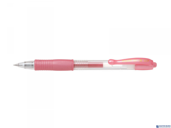 Długopis żelowy G-2 METALIC różowy PIBL-G2-7-MP PILOT (12szt) (X)