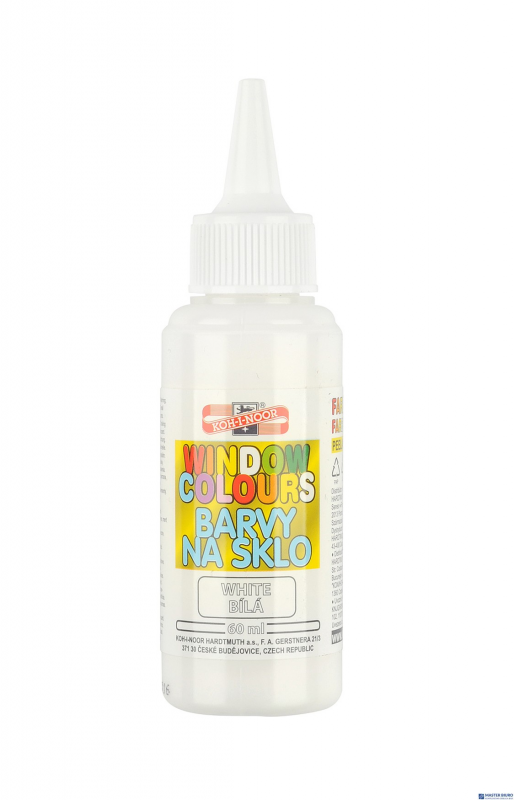 Farba witrażowa 60ml.biała 974215