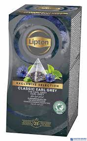 Herbata LIPTON PIRAMID EARL GREY Exclusive Selection 25 kopert