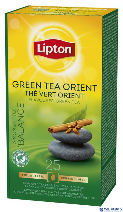 Herbata LIPTON BALANCE Green Tea Orient (25 kopert fol.)