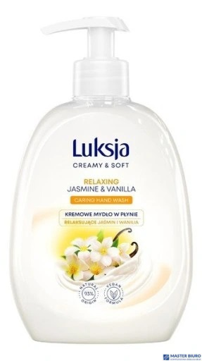 LUKSJA Mydło w płynie z dozownikiem 500 ml Jaśmin & Vanilia  8919
