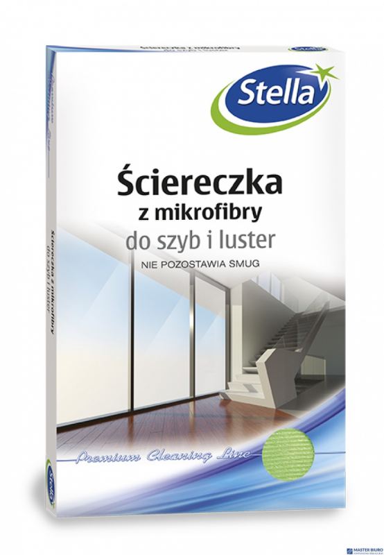 STELLA Ściereczka z mikrofibry do szyb i luster  PS5710/12